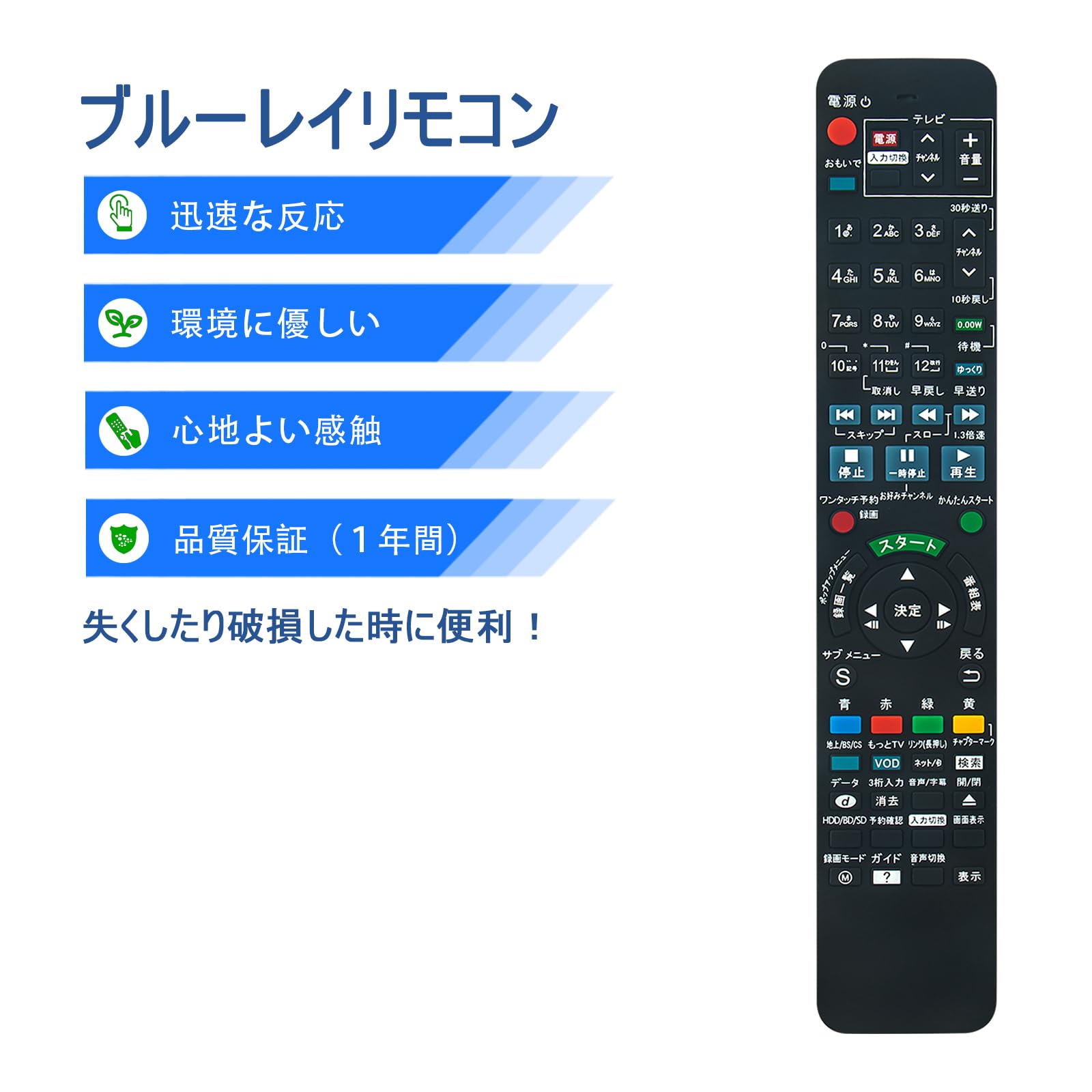 Amazon | ブルーレイリモコン N2QAYB000918 N2QAYB000821 FITS FOR