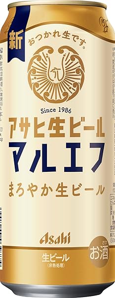 アサヒ生ビール アサヒ ビール500ml24本 【飲食店で愛され続けたまろやかな味わい マルエフ】