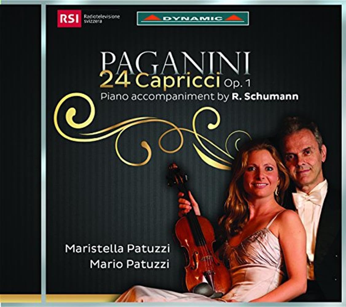 Paganini:24 Capricci, Op. 1, Piano accompaniment by Robert Schumann