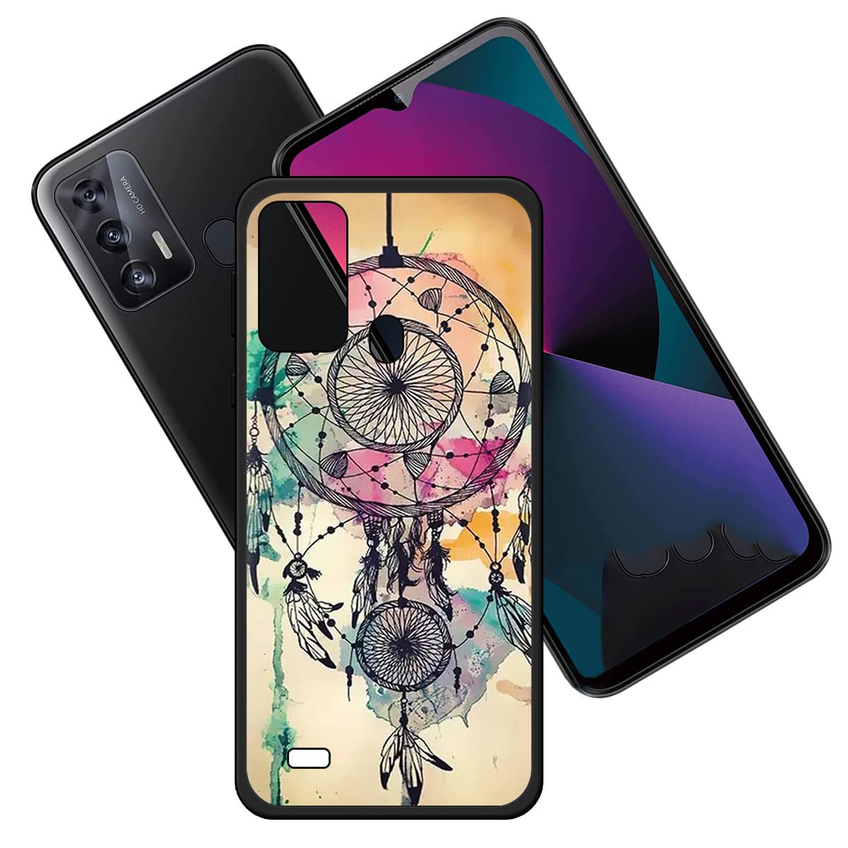 Custodia per Oukitel C31 Pro, Ultra Sottile Caso Backcover Protezione Posteriore Morbido TPU Silicone Shell Case Protettivo Copertura Cover per Oukitel C31 Pro (6,52) - KE36