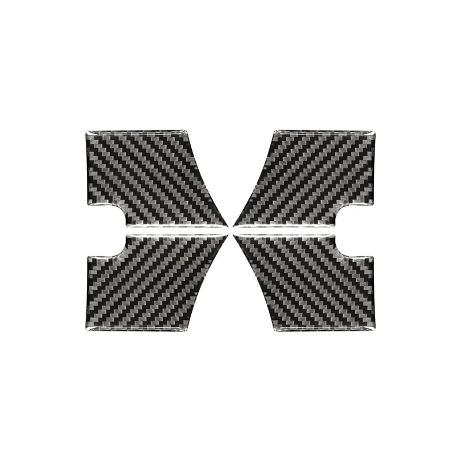 Car Interior Moulding Trim for Explorer 2013-2019 Car Accessories Interior Car Innor Door Bowl Patch Decoration Frame Trim Sticker Decal(Black)