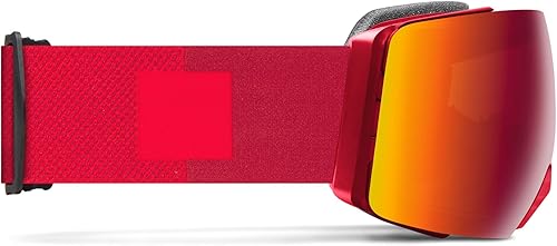 Miniatura 4 de Smith Gafas unisex IO MAG XL para deportes de nieve - Marco carmesí  Lente espejo rojo sol ChromaPop + lente de repuesto para poca luz