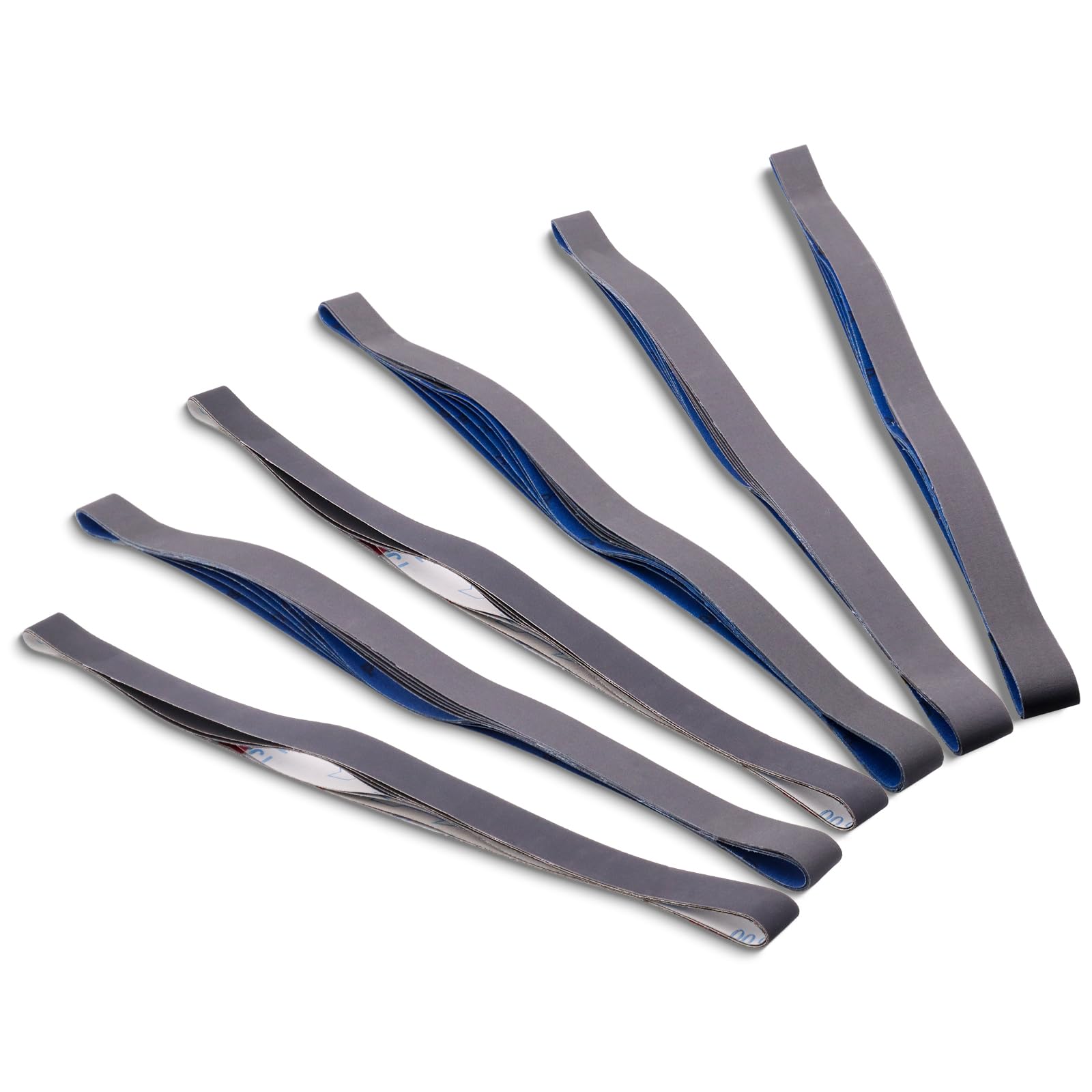 15 Pack 1 x 42 Inch Silicon Carbide Sanding Belts, 1x42 Knife Sharpening Sanding Belt, 5 Pcs Each of 600, 800, 1000 Grits Sanding Belt for Belt Sander