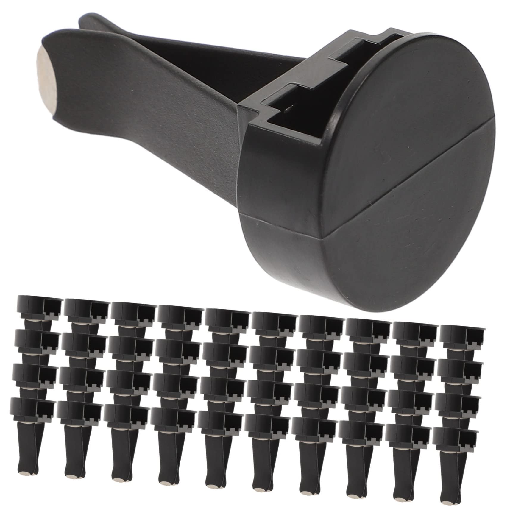 100 Pezzi Clip per Profumo e Deodorante Auto, Accessori Robusti per Bocchette di Ventilazione, Clip per Diffusore Aria Condizionata, per Decorazioni Fai da Te in Auto