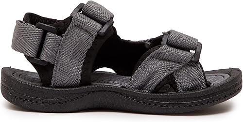 Miniatura 4 de Skysole Sandalias de doble correa para niños, zapatos anfibios con suela de goma para playa, piscina, senderismo, caminar y deportes