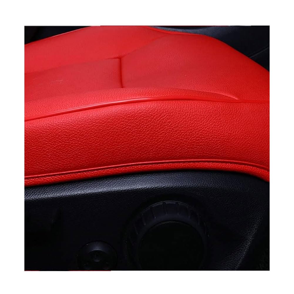 ZZZZS Voiture Housses de SièGe Cuir pour Transit Connect 2016+, Ensemble Complet Housse Siege Coussin Protecteur Avant Arrière Accessoire Interieur,B/Coffee