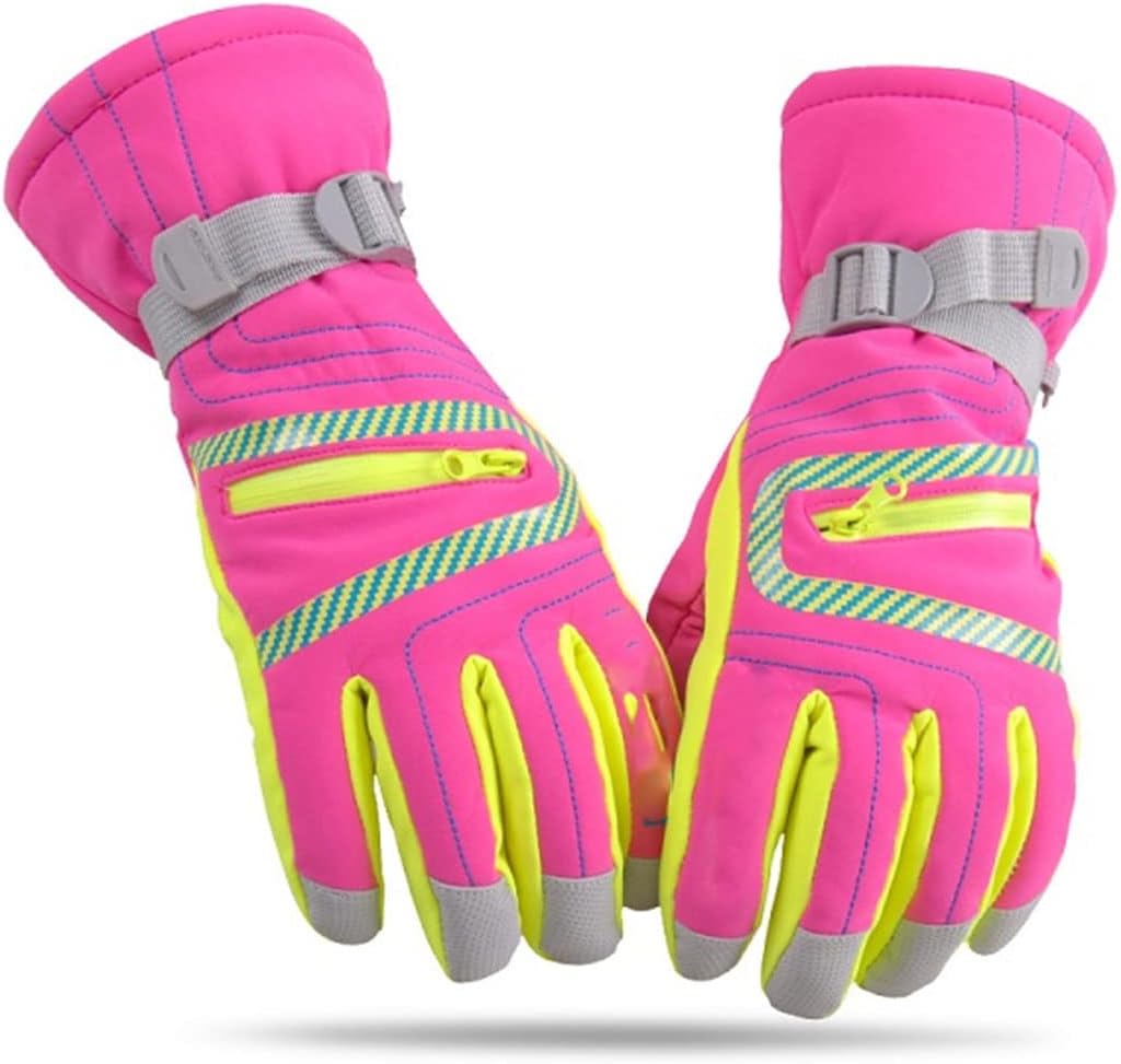 Women Men Warm Ski Gloves Snowboard Gloves Motorcycle Riding Windproof Waterproof Kid Snow Winter Gloves