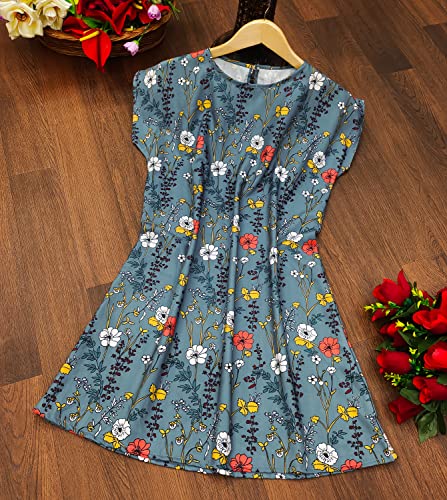 Image of Leriya Fashion Women Rayon Casual Wear Western Maxi Dress Gown for Girl /Women