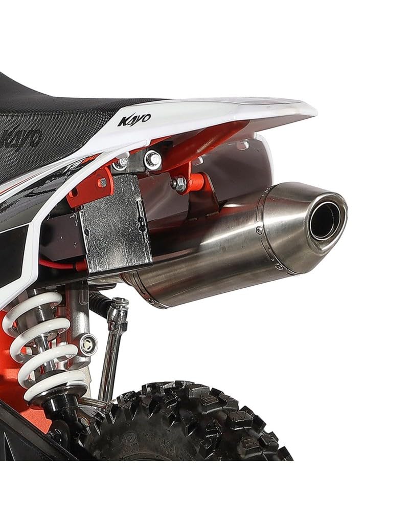 T-MOTO Pitbike Kayo TS90 90cc Ruota 12/10 - Motocross 4 Tempi - Moto cross a Benzina 69 Kg - Moto Off Road
