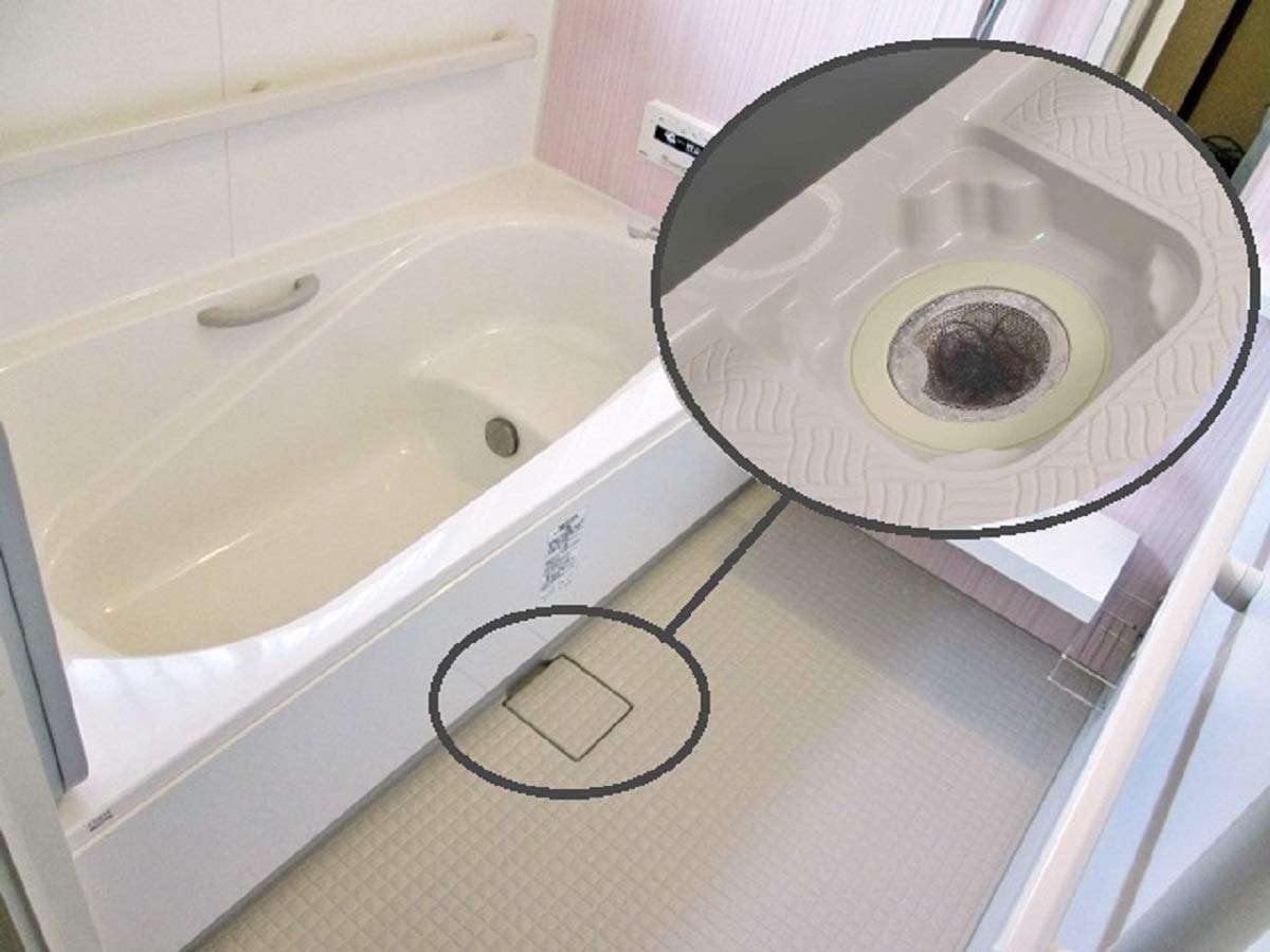 Amazon.co.jp: Andexi お風呂 排水溝 ゴミ受け ユニットバス用 ゴミ