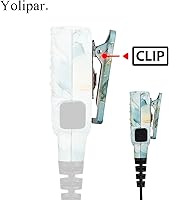 Vista 14 de CP200D Radio Shoulder Speaker Mic Handheld Microphone with 3.5mm Audio Jack Compatible with Motorola R2 CP100D CP185 CP200 CLS1100 CLS1410 DLR1060