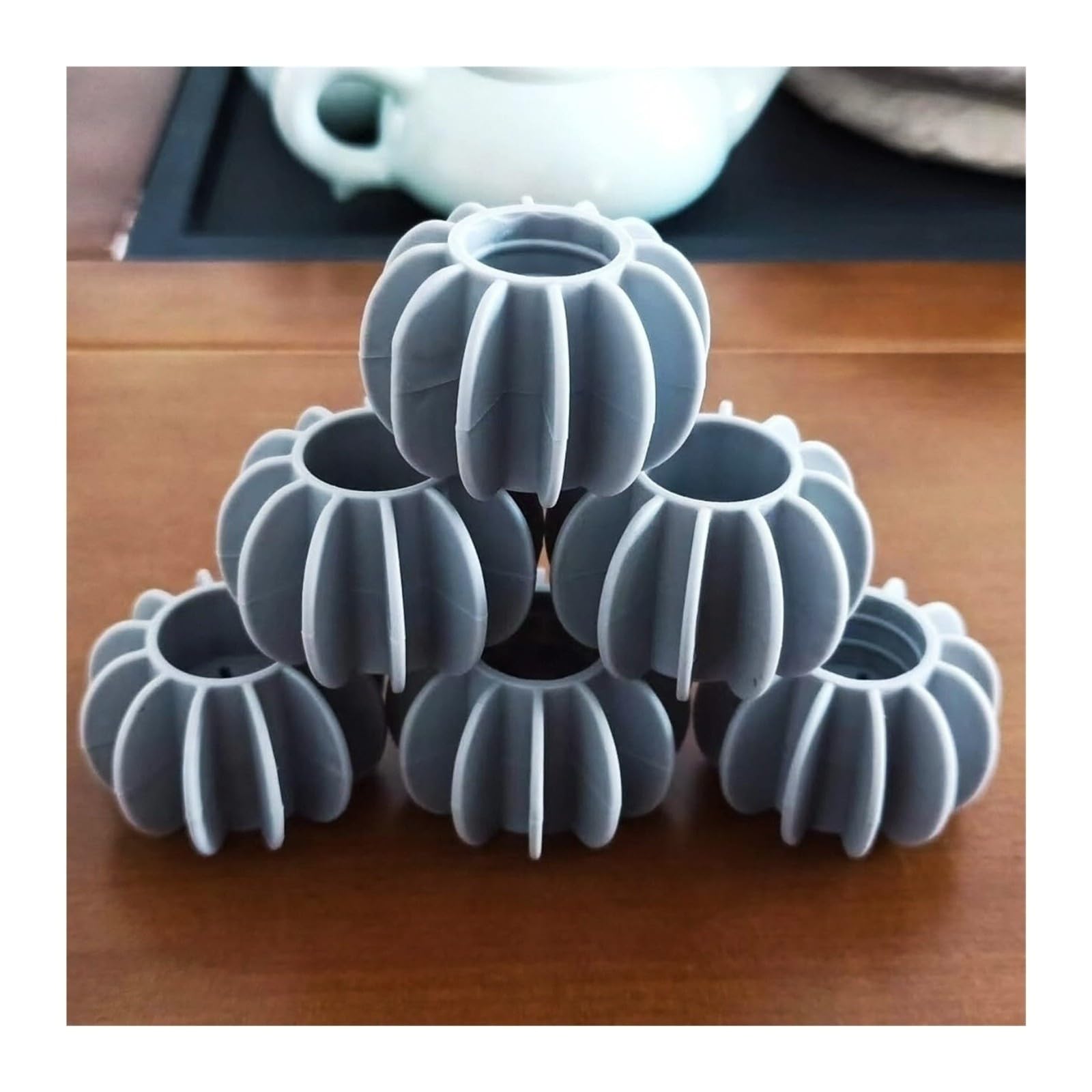 Laundry Ball Anti-Tangling Drum Special Tool for Preventing Clothes Knothes Knothes (D152 15 szt. biały)