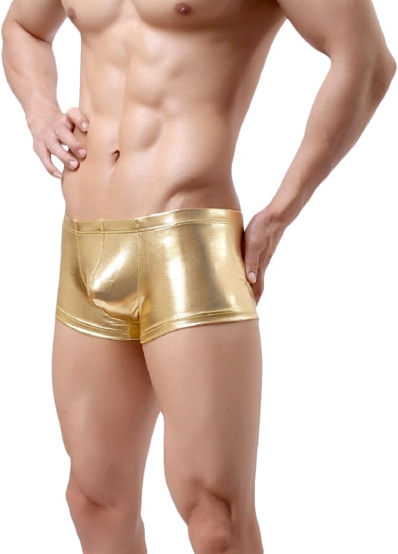 Gold Rocky Horror Picture Show Gold Lame Shorts Trunks Hot Pants M L XL
