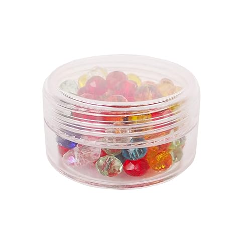 Miniatura 6 de Wopanxye - 12 frascos pequeños de muestra de 0.35 onzas líquidas, contenedor de cosméticos vacío recargable de 0.35 onzas, recipiente redondo de