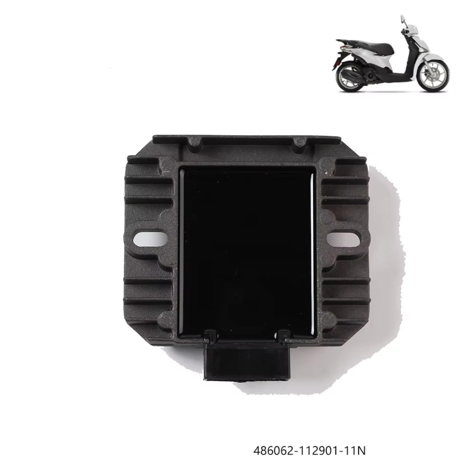 Motocicleta rectificador Compatible con Piaggio 125 para Liberty 125 RST para Vespa 125 2004 Scooter Motocicleta Regulador Rectificador De Voltaje 486062-112901-11N
