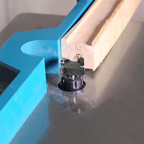 Miniatura 5 de Broca de enrutador de superficie de Spoilboard CNC 12 Shank, 2 "corte de diámetro de losa aplanadora broca, inserto de carburo 0.472* 0.472* 0.059