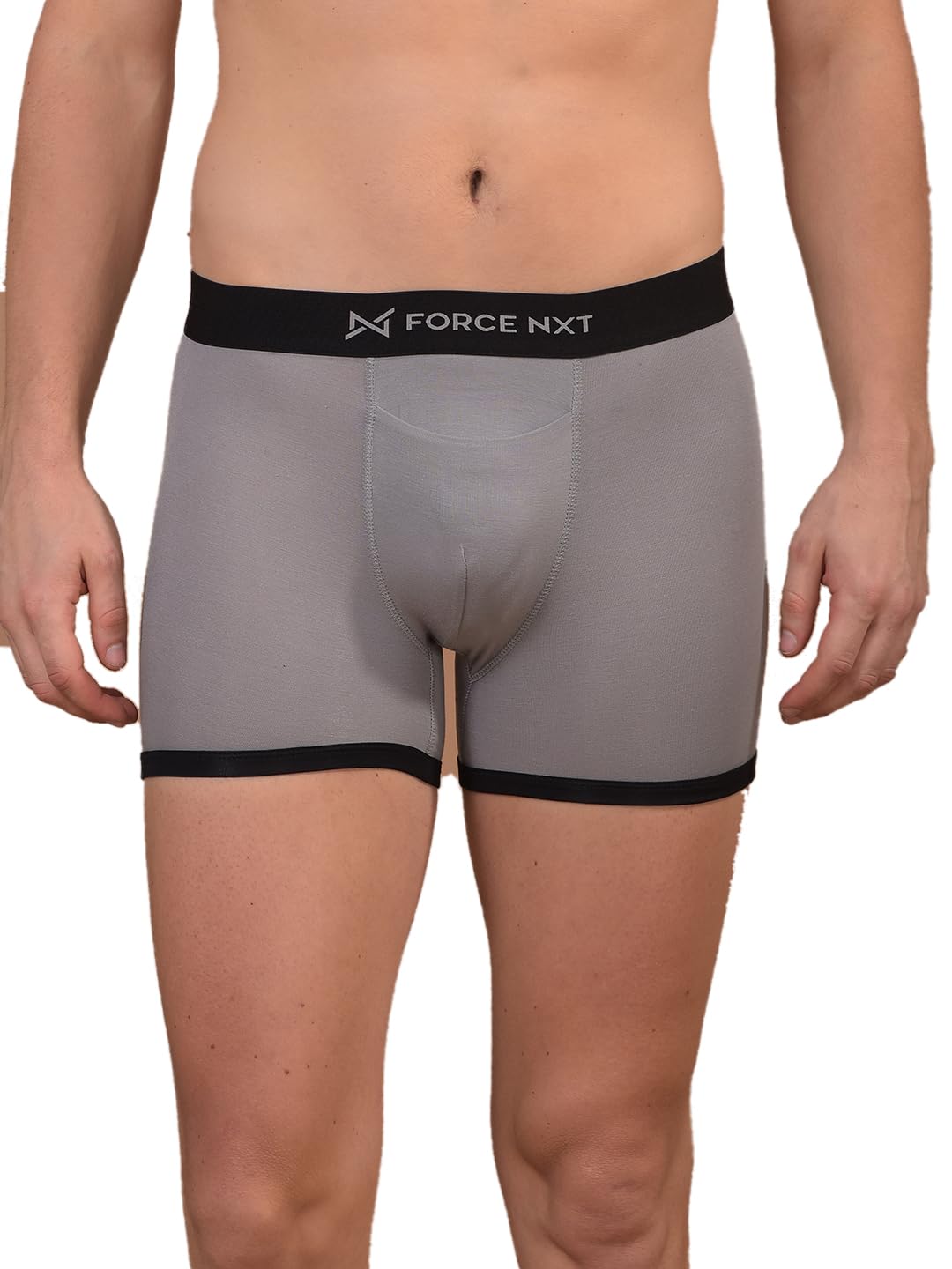 force nxt Men's Tencel Micro Modal Elastene Stretch Solid Trunk | Elastine Stretch Men Trunk Innerwear | Best Underwear for Men | Durable Men's Pack of 1| Actual Color May Vary Multicolour-picture-15