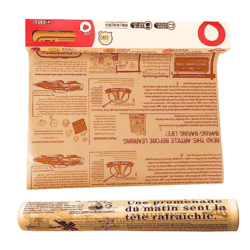 Rollo de Papel para Hornear y Envolver Alimentos de 8M - Papel para Sándwiches, Marrón