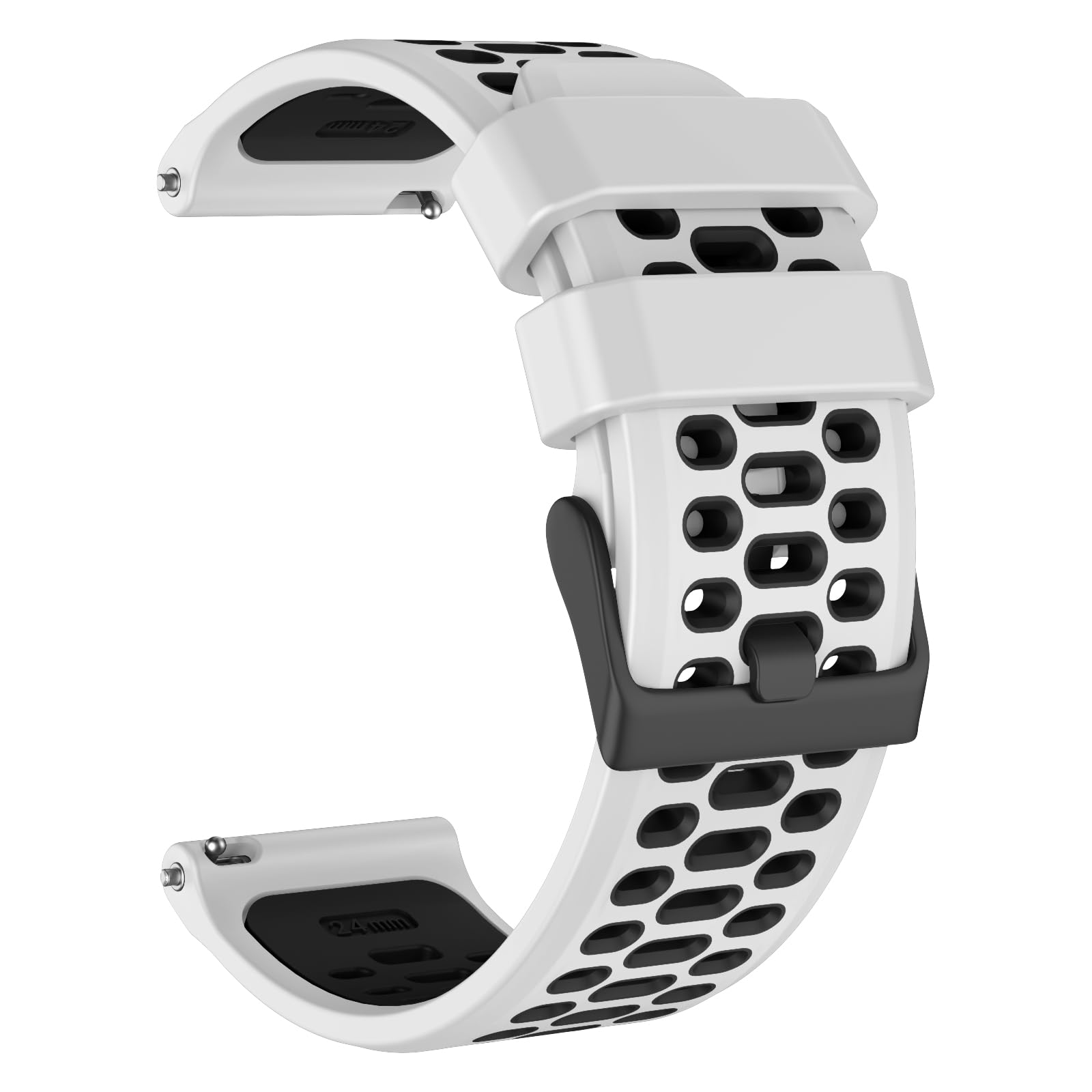 MYSNBKN Watch Strap for Suunto 9/9 Baro/D5/D7/Spartan Sport/Wrist HR/Traverse 24 mm/Smartwatch 2 SW2, 24 mm Quick Release Silicone Replacement Band