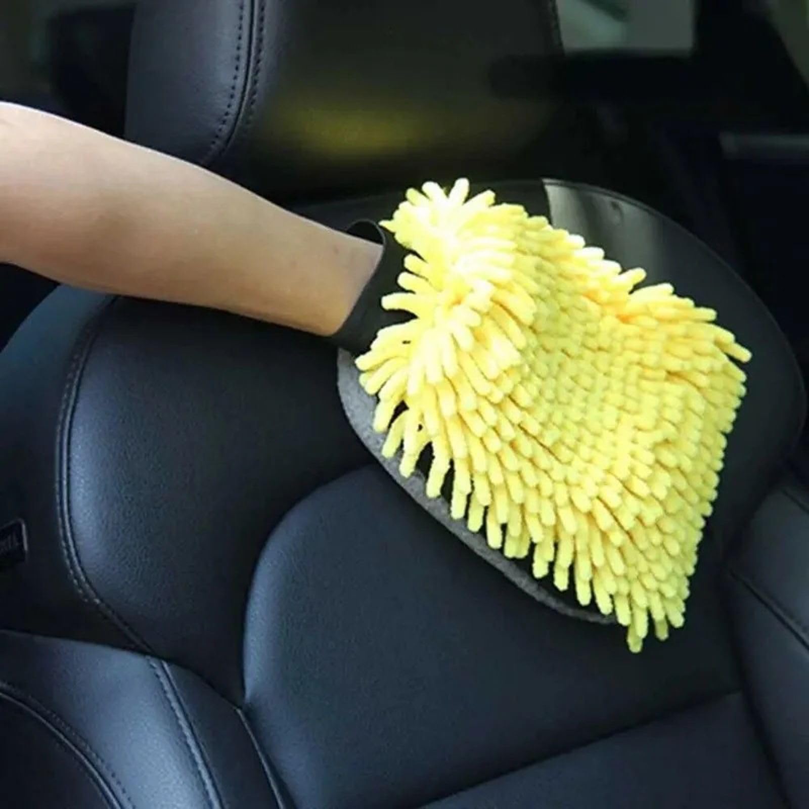 1/5pcs Guanti Lavaggio Auto Impermeabile Microfibra Guanti Ciniglia Auto Pulizia Mitt Detailing Spazzola
