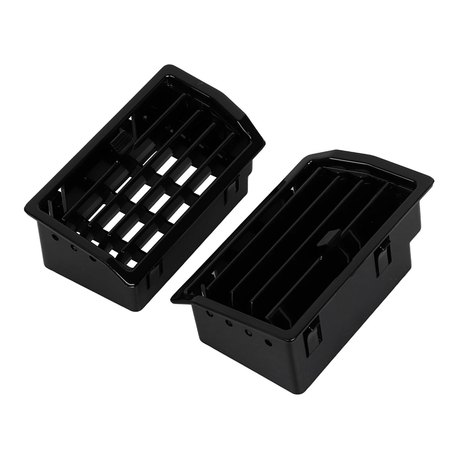 para Goldwing GL1500 1988-2000 Negro Brillante Motocicleta Izquierda Derecha Carenado Inferior Respiraderos De Aire Fresco