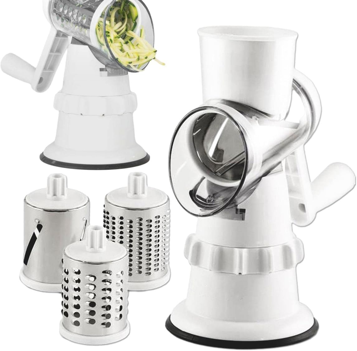 Slicer, Vegetable Cutter, Chopper, Grater, Cooking Set, Thickness Adjustable, Julienne, Multi-functional, Hand Cranked Type, Radish Grater, Mincing, Julienne, Slicer, Vegetable Squeezer, Cookware