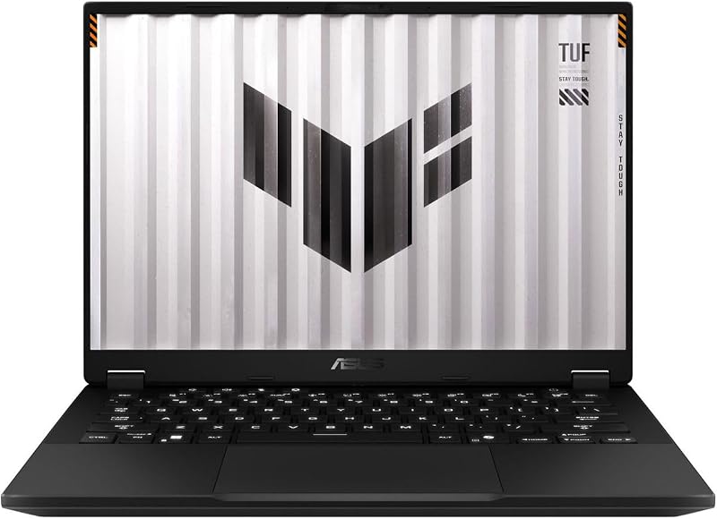 Computadora portátil para juegos TUF Gaming A14 Copilot+, pantalla WQXGA 16:10 165 Hz de 14 pulgadas, procesador AMD Ryzen™ AI 7 350, NVIDIA® GeForce RTX™ 5060, LPDDR5X de 16 GB, SSD PCIe® Gen 4.0 de 1 TB, Wi-Fi 6E, Windows 11 Home