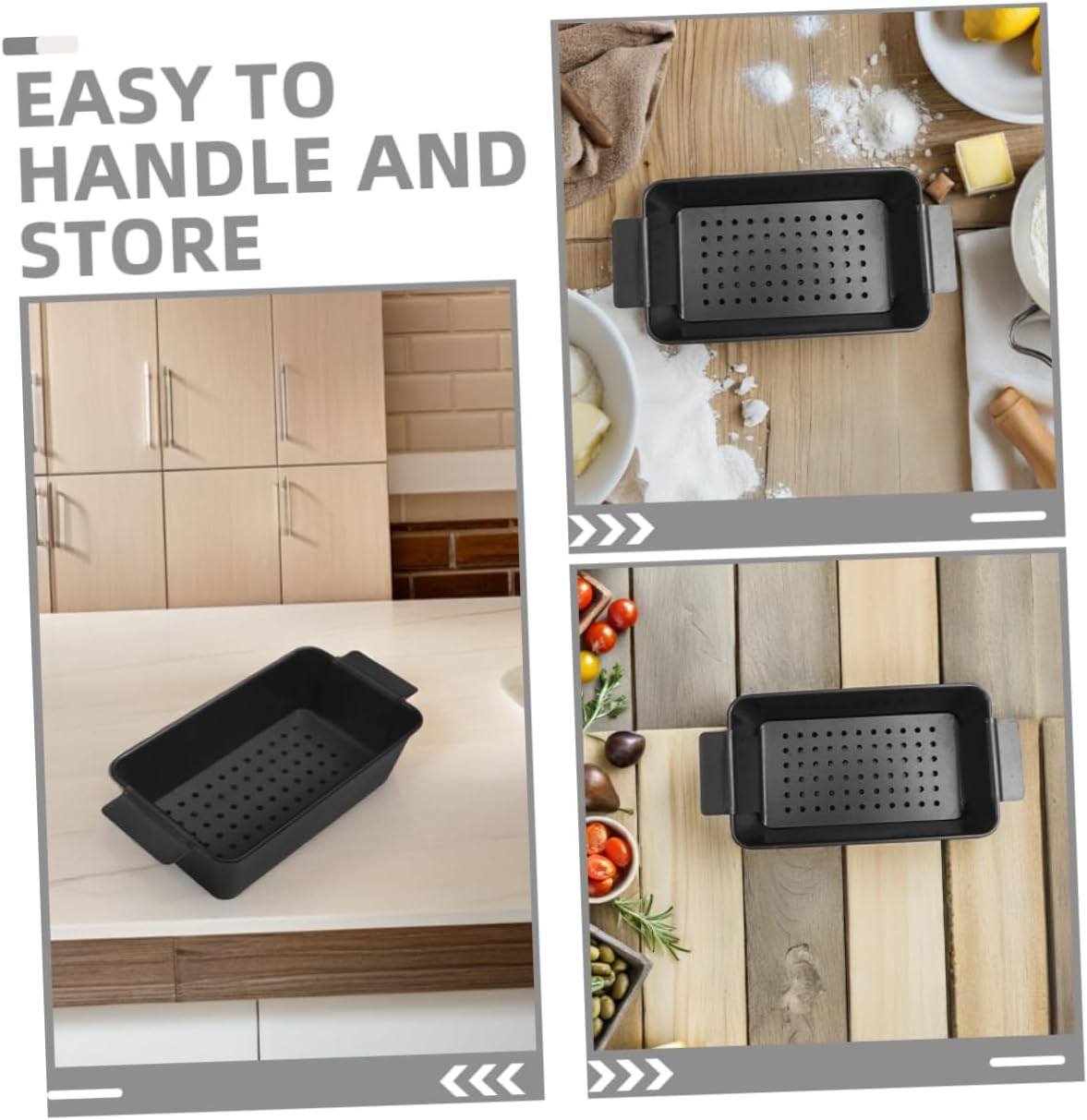DECHOUS Oven Safe Bread Non-stick French Bread Pan Cake Loaf Easy Clean Healthy Cooking Family Baking Tool