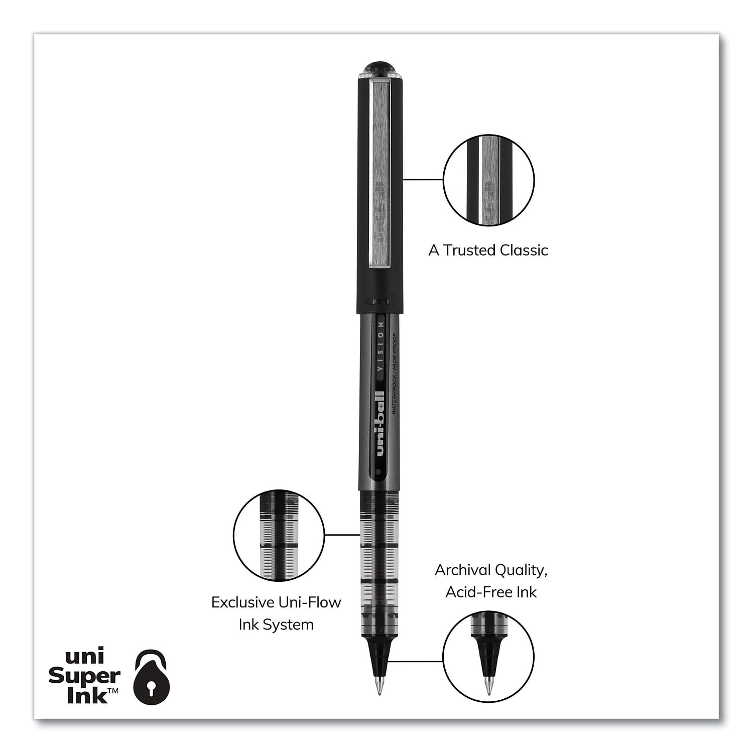 Bolígrafos Vision Rollerball