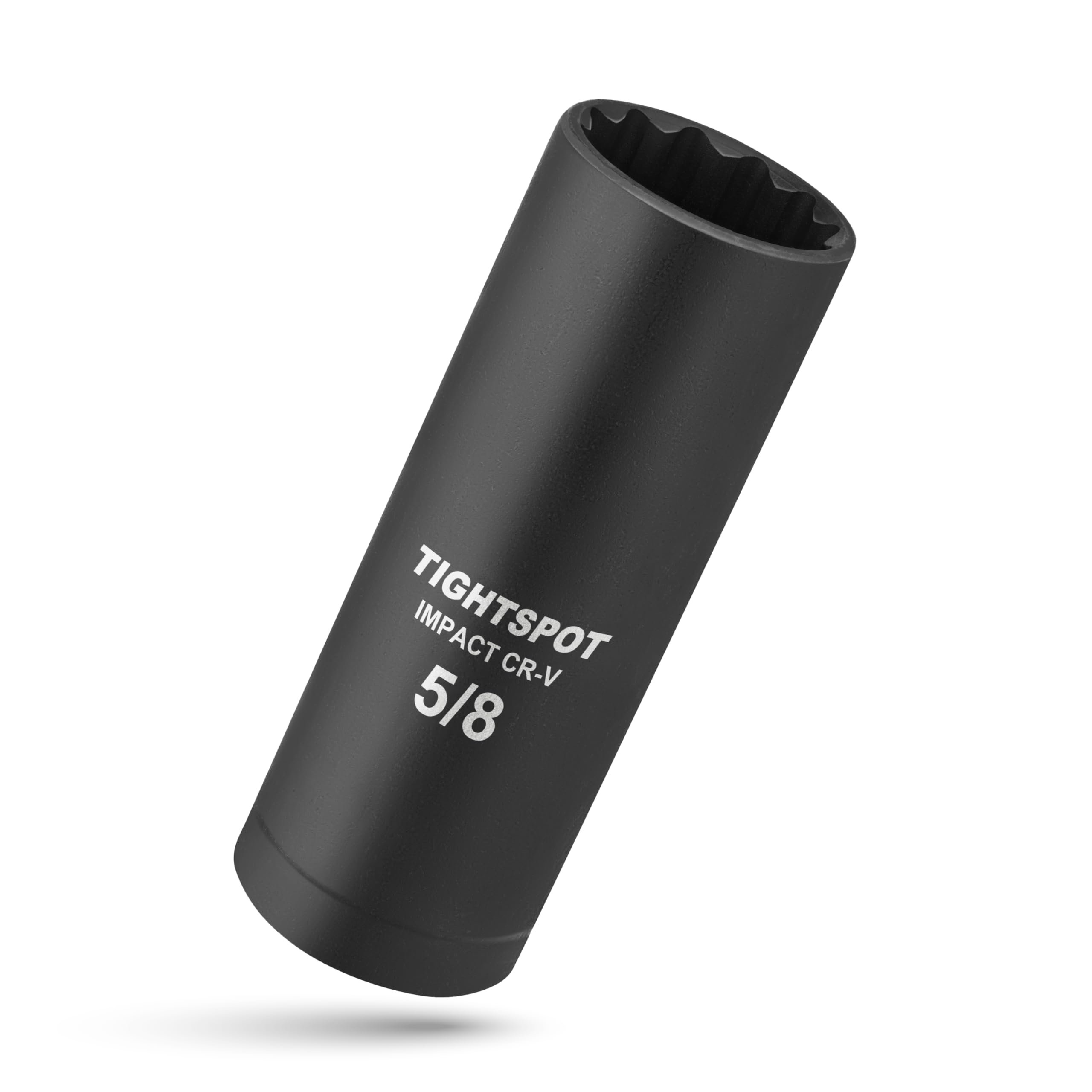 TIGHTSPOT 1/2 Inch Drive - 1 1/2 Inch Deep Impact Socket with Anti-Rounding 6 Point Design, Heat-Treated CRMO Steel — view 94