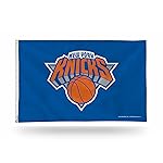 Rico Industries NBA Basketball New York Knicks Primary 3\' x 5\' Banner Flag Single Sided - Indoor or Outdoor - Home Dcor
