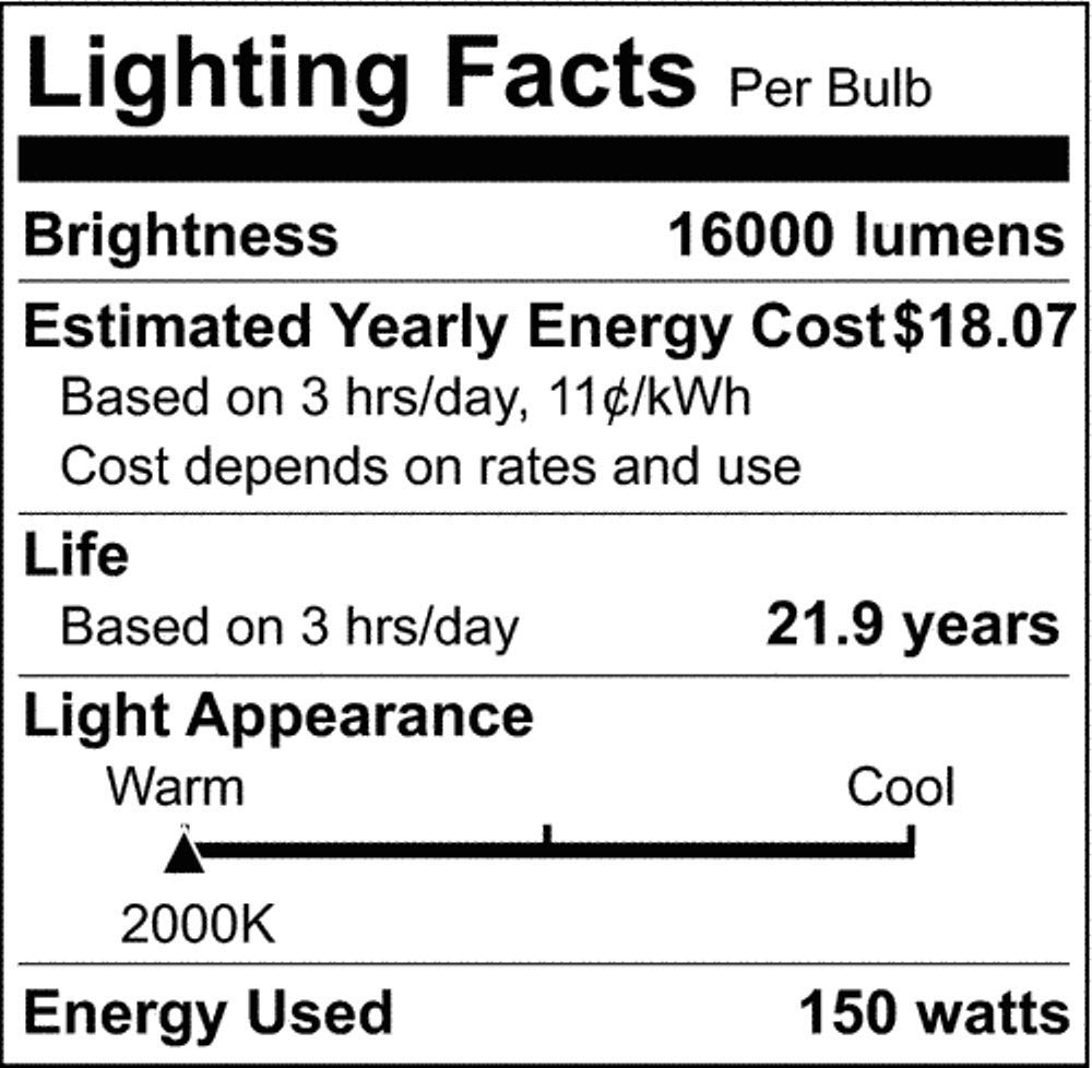 SolisTek ST?MH1000?DE?10K 10K Double Ended MH Digital Lamp, 1000-watt