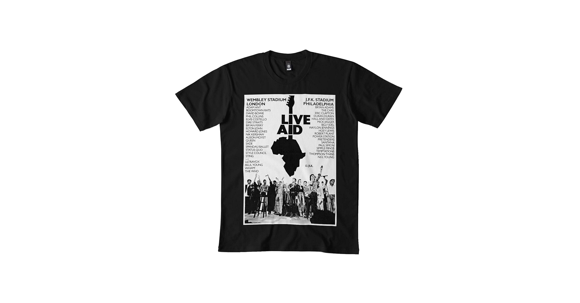 ミュージシャン 1985's LIVE AID T-SHIRT original live aid t shirt | eBay UK