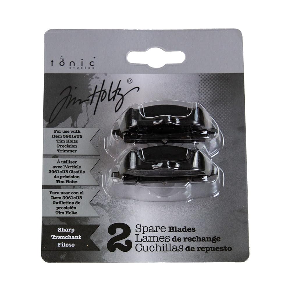 Tim Holtz Tonic 3964e Lot de 2 lames de rechange pour tondeuse de précision