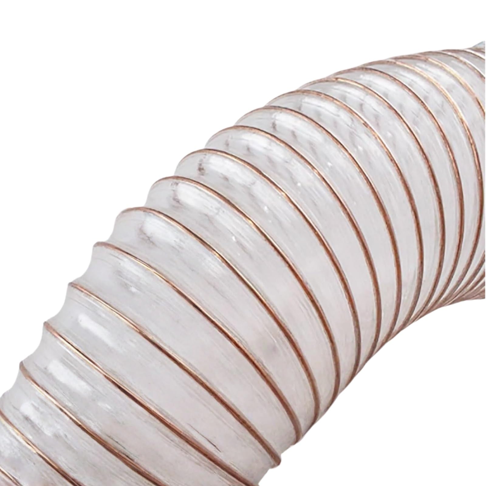 PU Dust Collection Hose, 315mm ID, 1m Length, Wall Thickness 0.63-1.5mm, Flexible Transparent for Industrial Extractor, 1 Pcs(0.63mm)