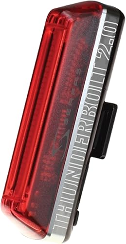 Miniatura 2 de Serfas Thunderbolt 2.0 - Combo de luz trasera para bicicleta, 7 modos, 50 y 120 lúmenes