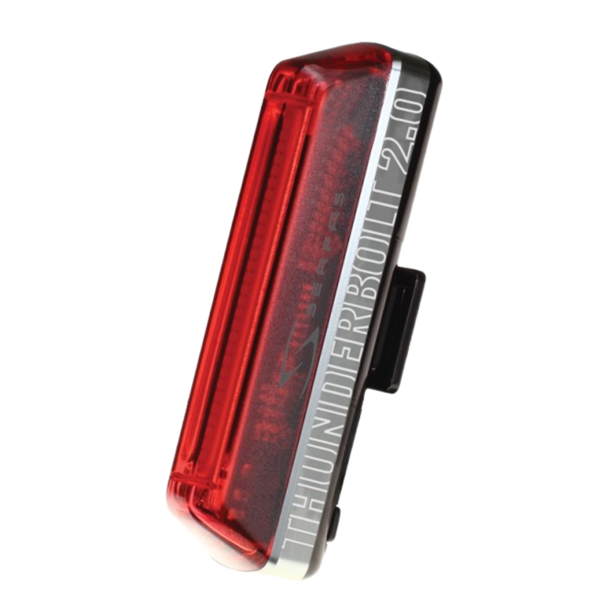 Serfas Thunderbolt 2.0 Tail Light Bicycle Night Riding 7 Modes 50 Lumens