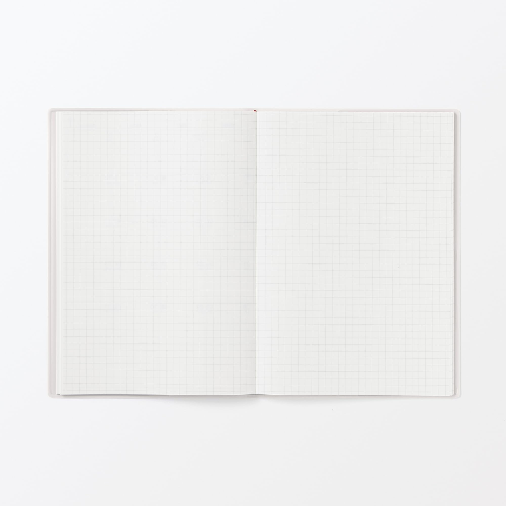 MUJI 84854309 Agenda mensual, comienza en diciembre de 2025, A5, color blanco y gris