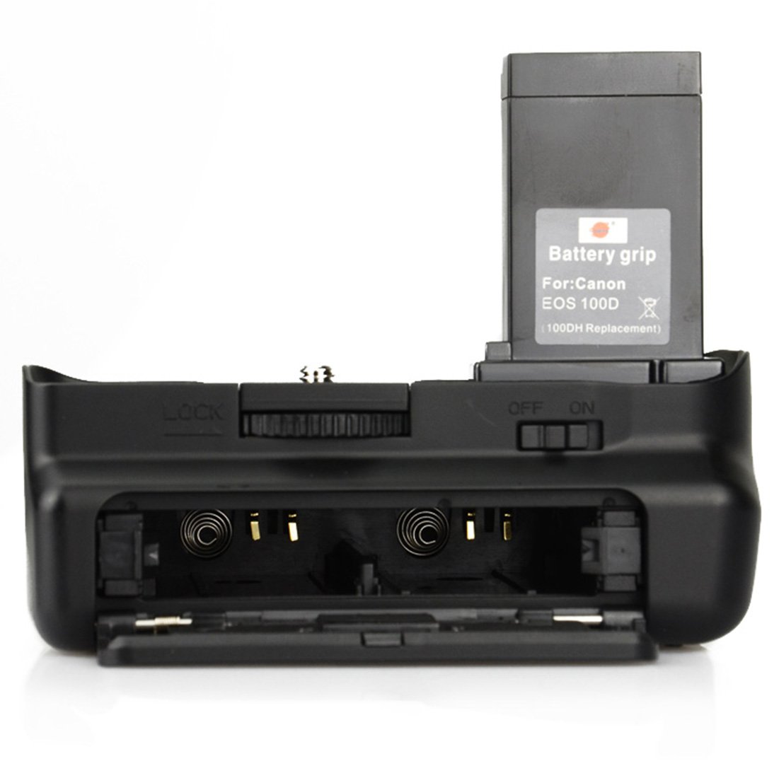 DSTE IR Remote 100D Vertical Impugnatura Batteria + 2x LP-E12 Batteria + USB Caricabatteria per Canon EOS 100D
