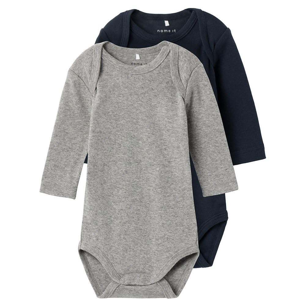 Boy's 2-Pack Dark Sapphire Long-Sleeves Bodysuit (pack of 2)