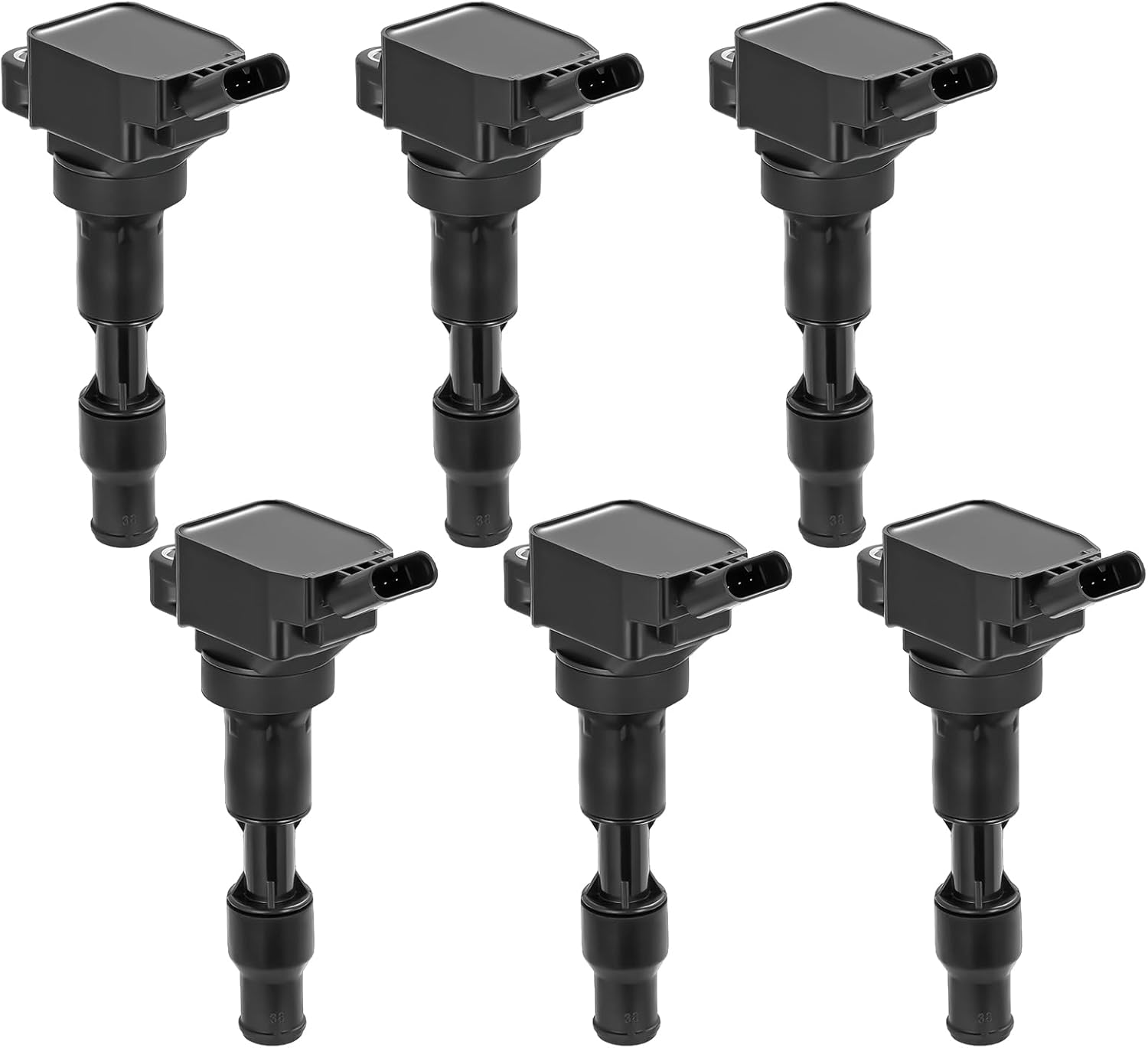 UF863 Ignition Coils Compatible with Genesis G70 G80 G90, Compatible with Kia Cadenza K900 Sedona Sorento Stinger Telluride, 3.3L/3.8L V6 - Replaces 273103L030 (6PCS)