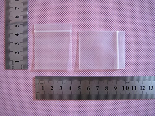 Sacs à fermeture éclair robustes en plastique transparent 4 mm