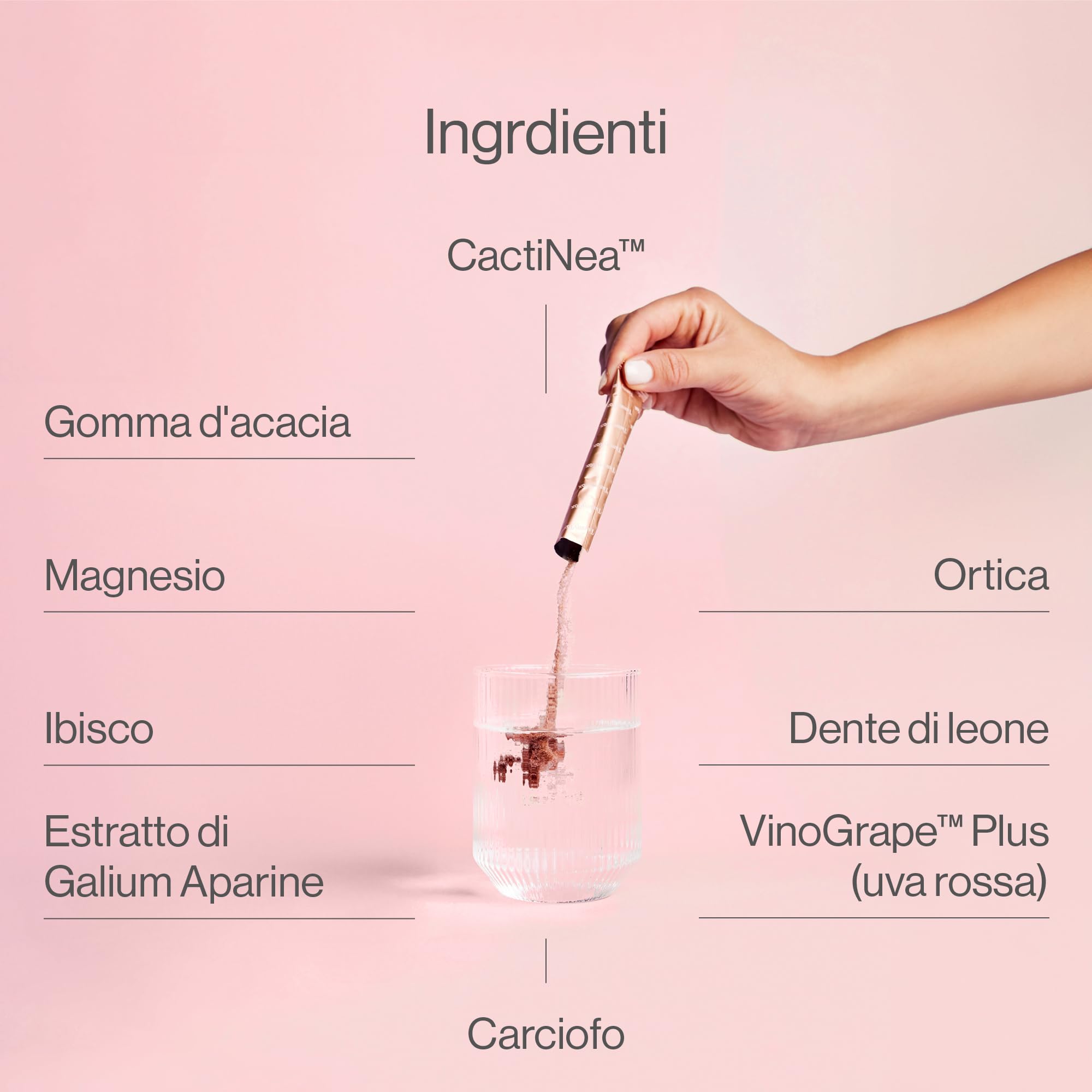 3-in-1 Draining Drink con Radice di Dente Di Leone, Ortica, Carciofo, Magnesio, Ibisco, Ingredienti Naturali - Bevanda al sapore di pesca, 30 bustine, Tummy Tox