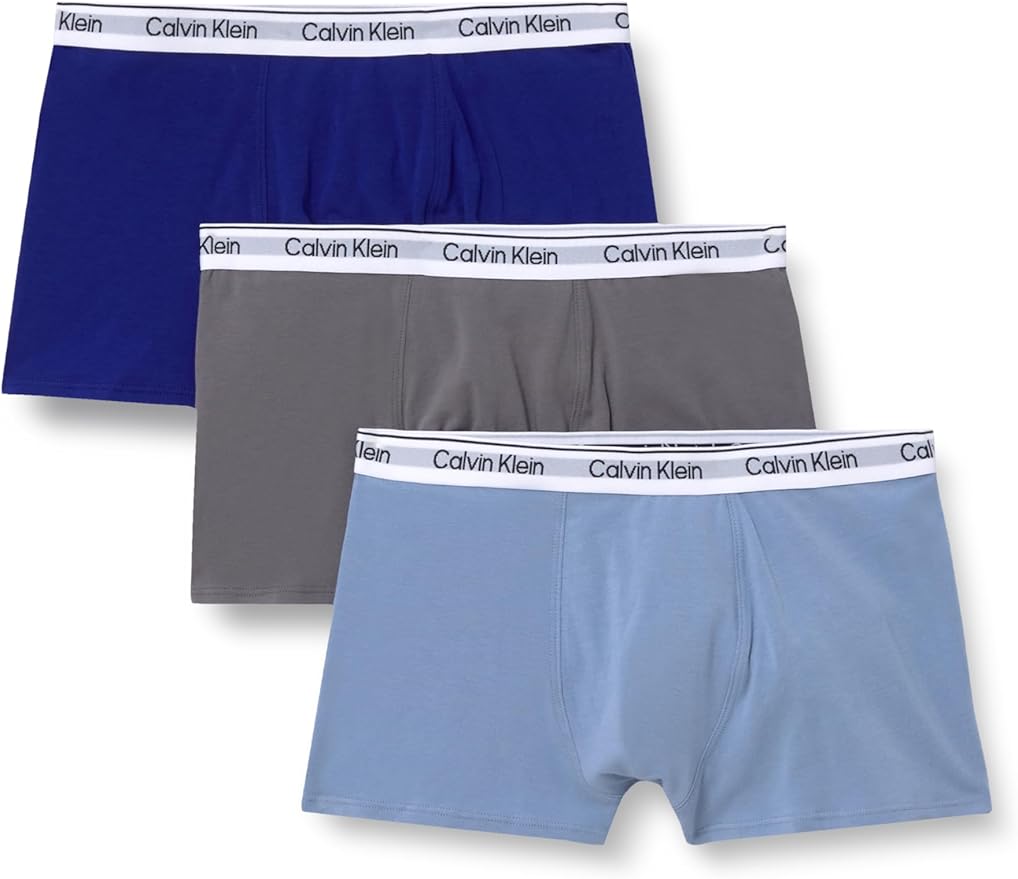 Calvin Klein 2PK TRUNK Blauw voor Jongens | Kids Brand Store