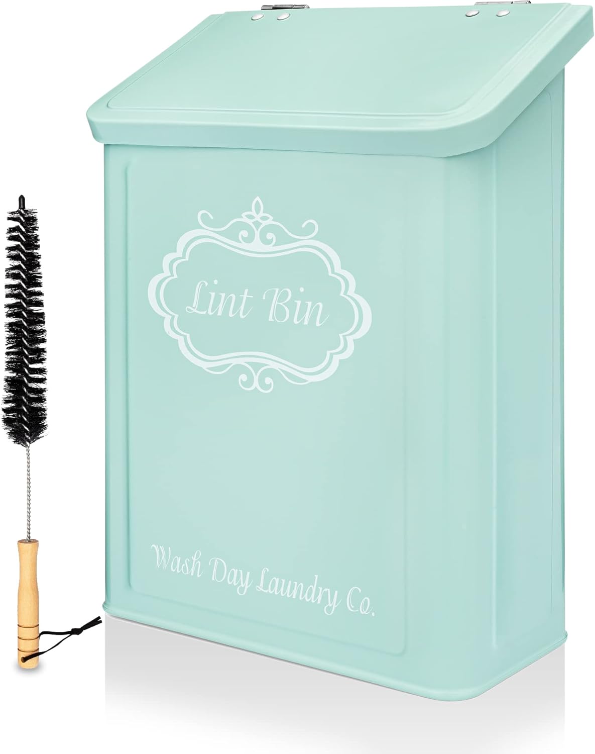 Lint Bin for Laundry Room Metal Laundry Lint bin