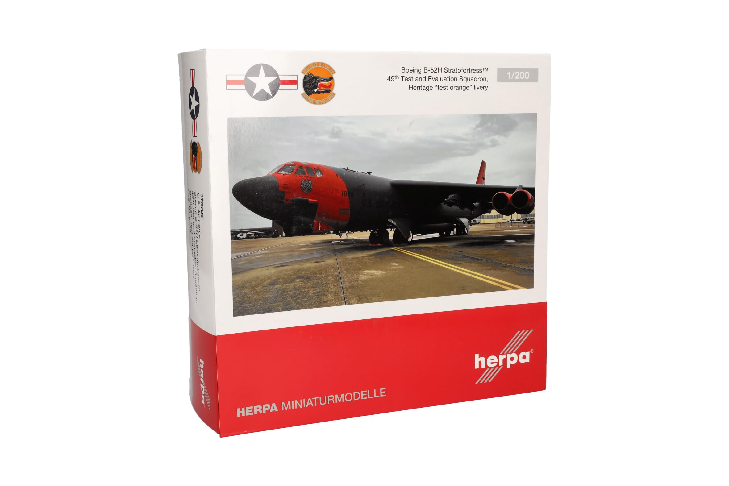 Amazon.co.jp: Herpa 飛行機モデル アメリカ空軍 ボーイング B-52H