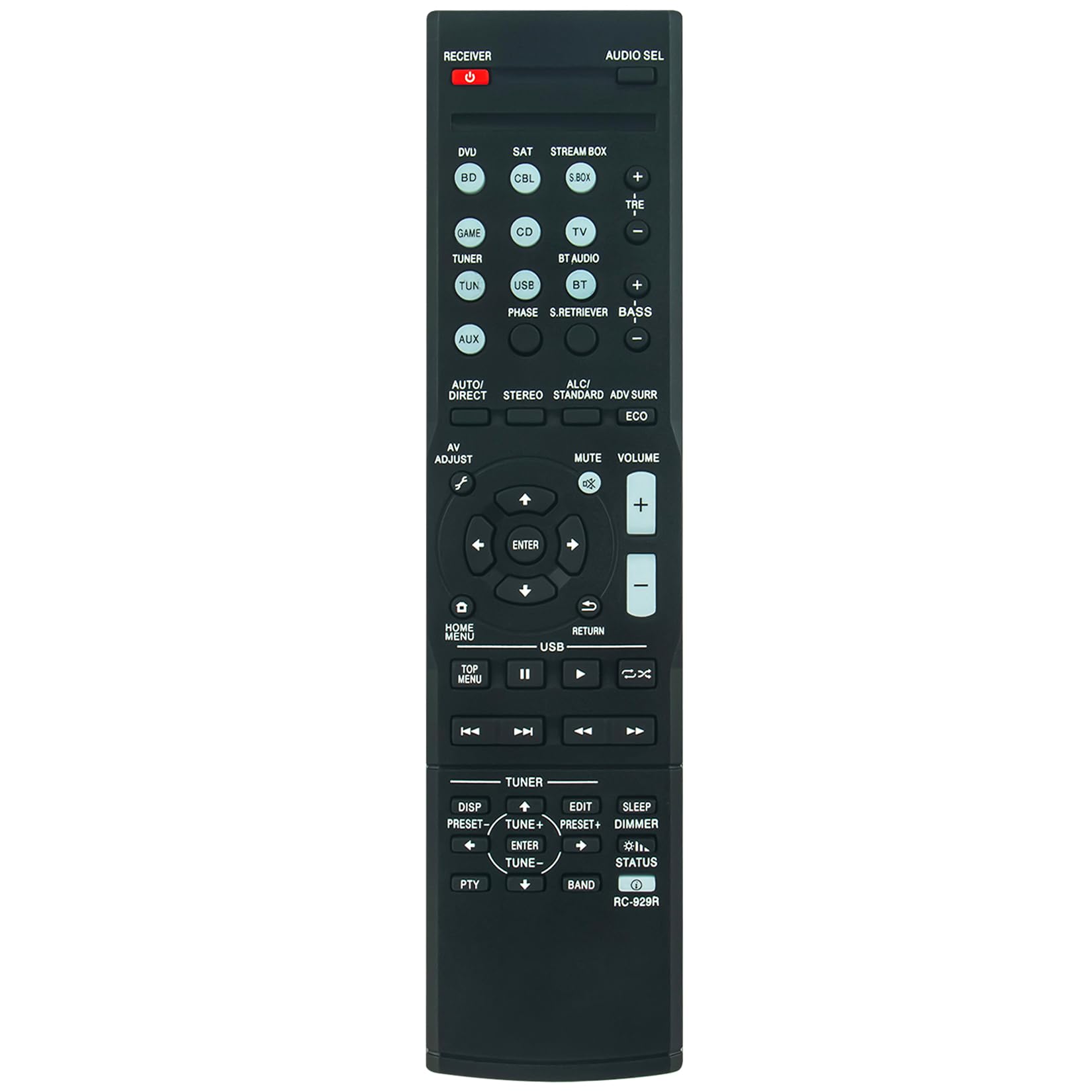 Amazon.com: RC-929R Replacement Remote Control Applicable for