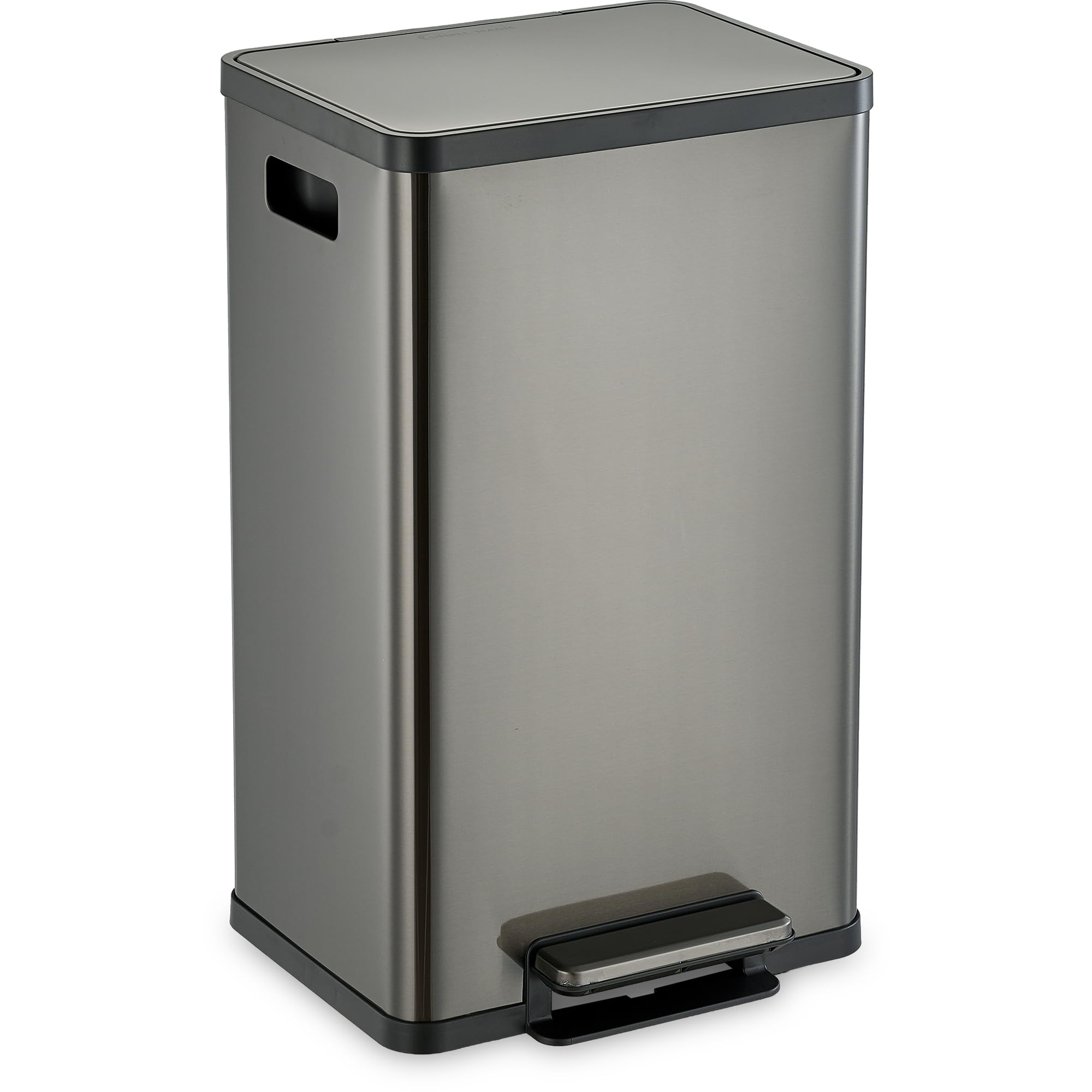 Simpli-Magic Stainless Steel Trash Can - Foot Pedal & Filter -18 Simpli-Magic Stainless Steel Trash Can - Foot Pedal & Filter -18