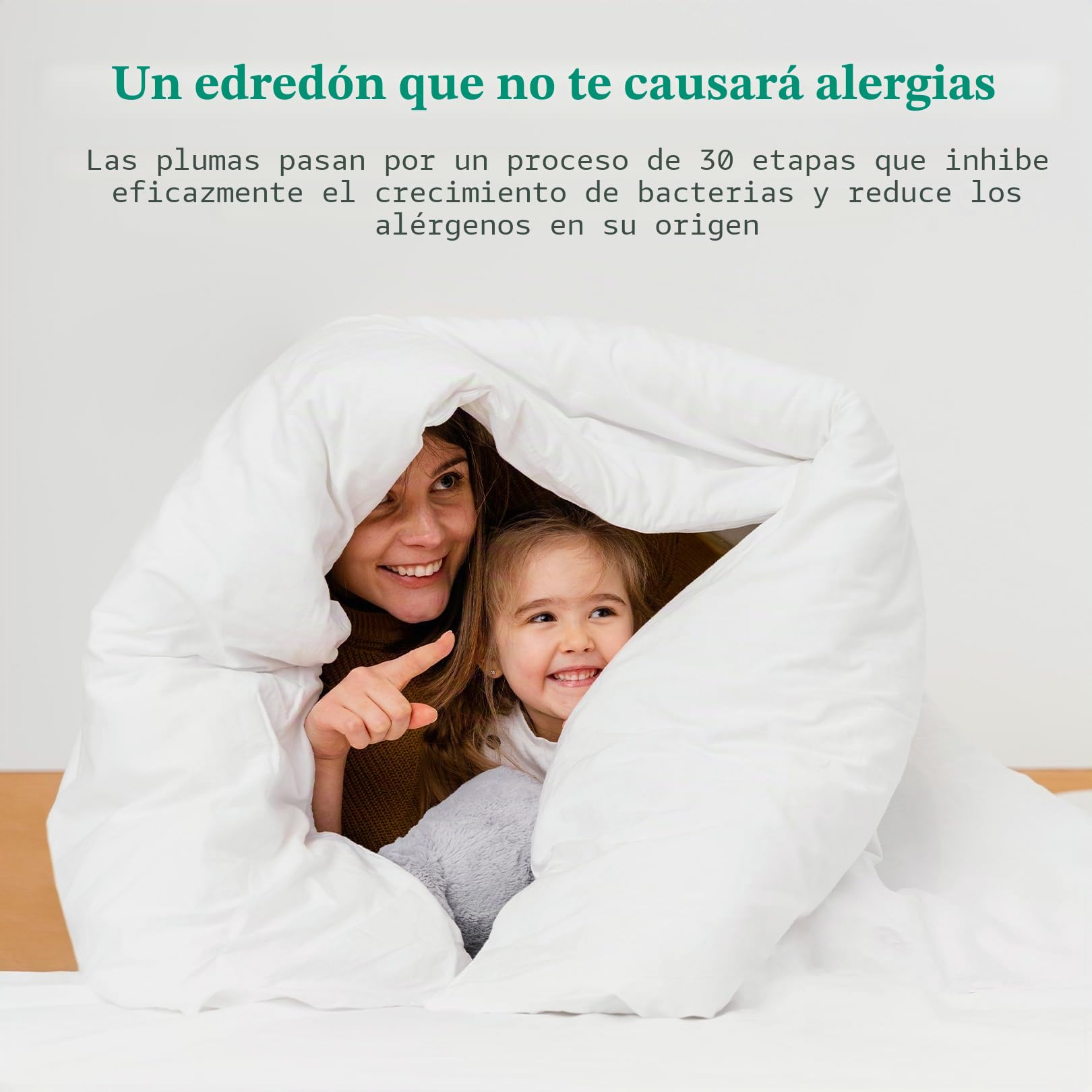 APSMILE Edredón de 70% Plumas y 30% Plumón para Cama 90, Edredón Relleno Nórdico Verano 300gr/㎡, Mezcla de Algodón Egipcio, Muy Suave y Cómodo, Certificado Oeko-Tex y RDS(Blanco, 155x220cm)
