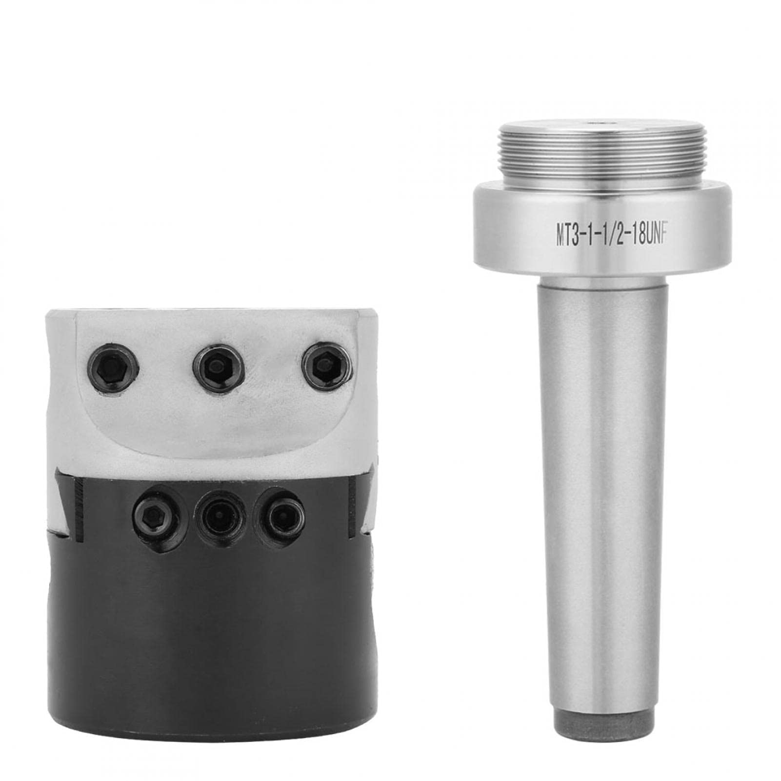 Uchwyt frezarski CNC, uchwyt wiertarski stożkowy MT3-M12 Adapter trzpienia frezarskiego + 2-calowa głowica wytaczarska